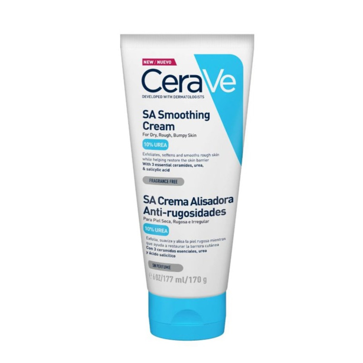 Sa Smoothing Cream For Dry Rough Bumpy Skin – Cerave – 177ml