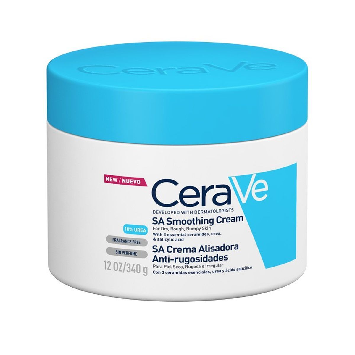 Sa Smoothing Cream For Dry, Rough, Bumpy Skin Cerave – 340g