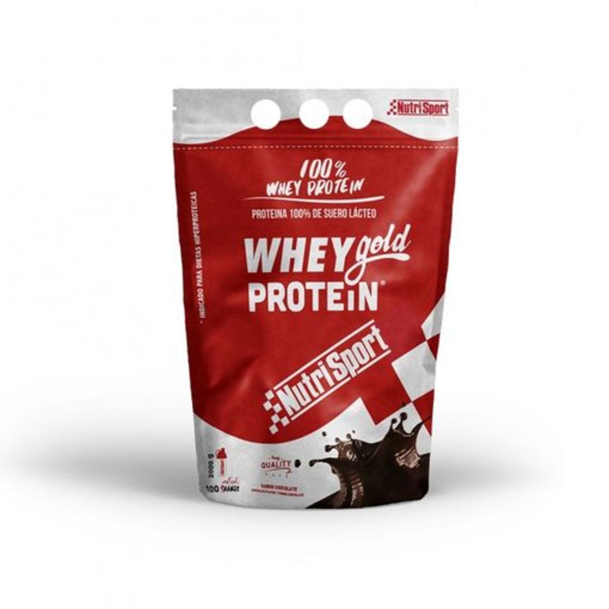 Sabor Chocolate 2 kg Whey Gold Protein NutriSport