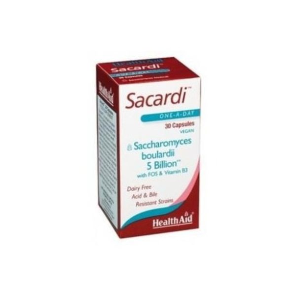Sacardi (Sacchormyces Boulardii) 30 Kapseln Health Aid