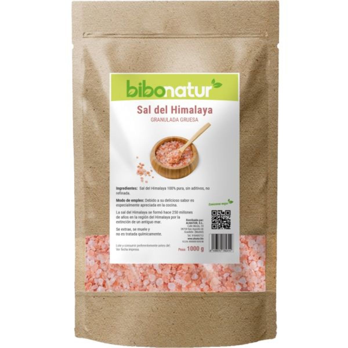 Sal Himalaya gruesa – Bibonatur – 1000g