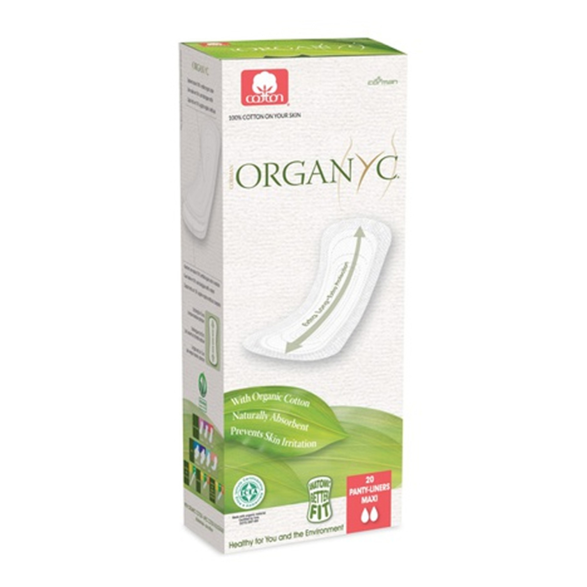 Salva Slip Maxi Organyc 20 Unidades Organyc