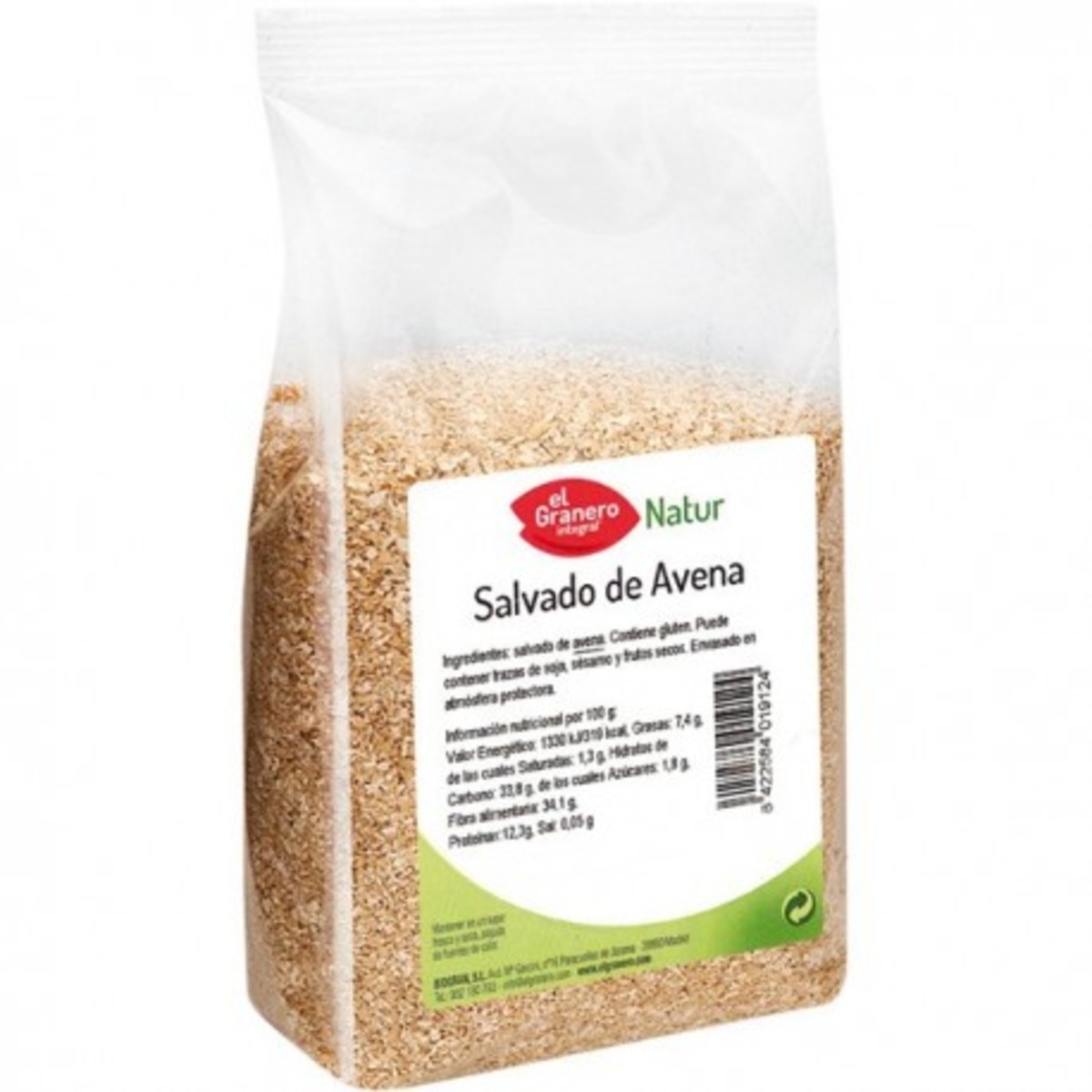 Salvado Avena El Granero – 500g