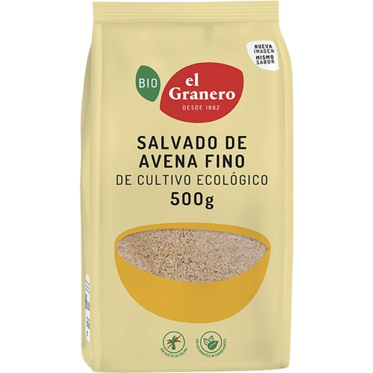 Salvado Avena Fino Bio El Granero – 500g