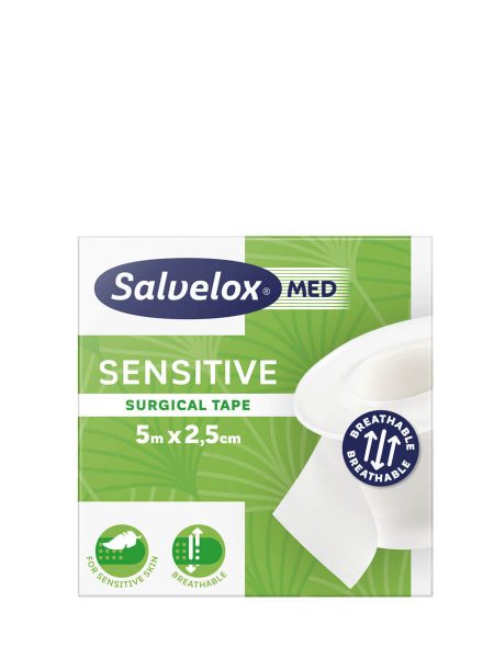 Salvelox Esparadrapo Piel Sensible 2.5cm x 5m