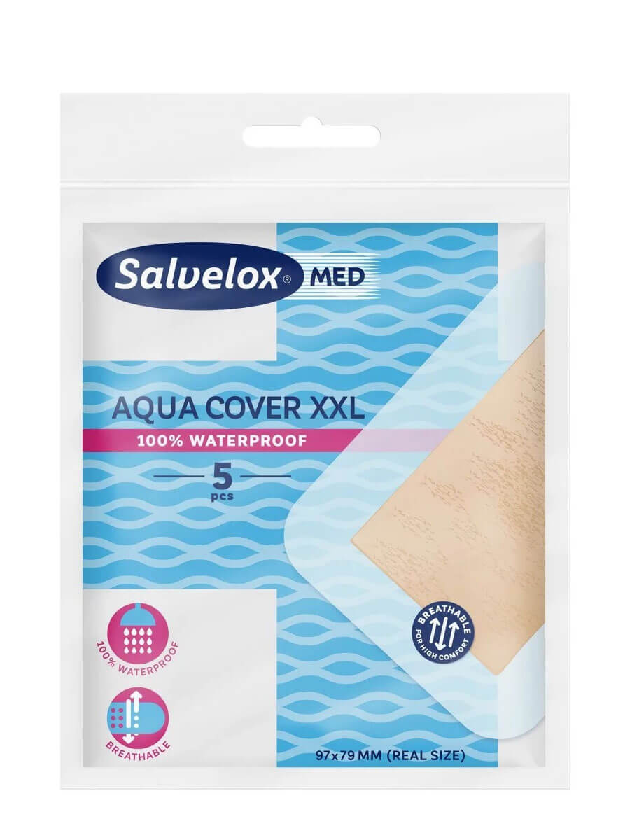 Salvelox Med Aqua Cover Xxl Apósito Estéril 5 Unidades