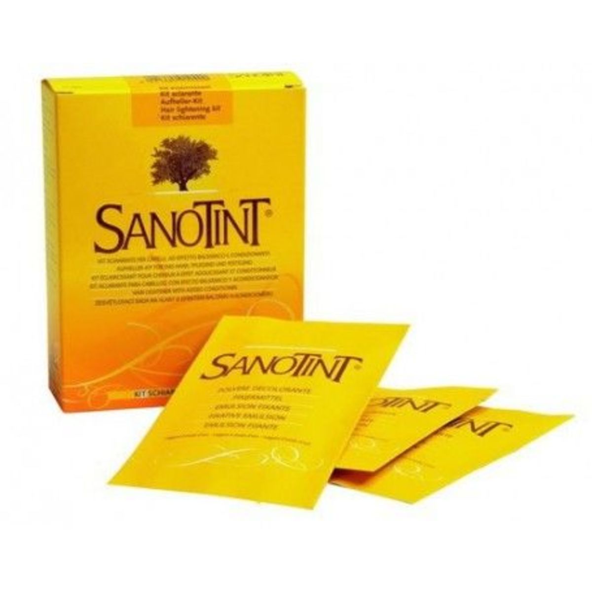 Sanotint Sensitive Tinte natural nº 75 castaño dorado