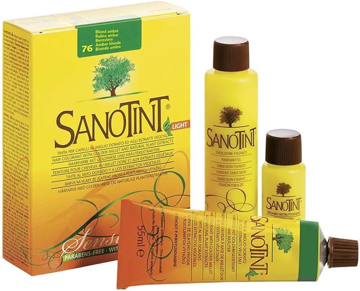 Sanotint Sensitive Tinte natural nº 76 rubio ámbar