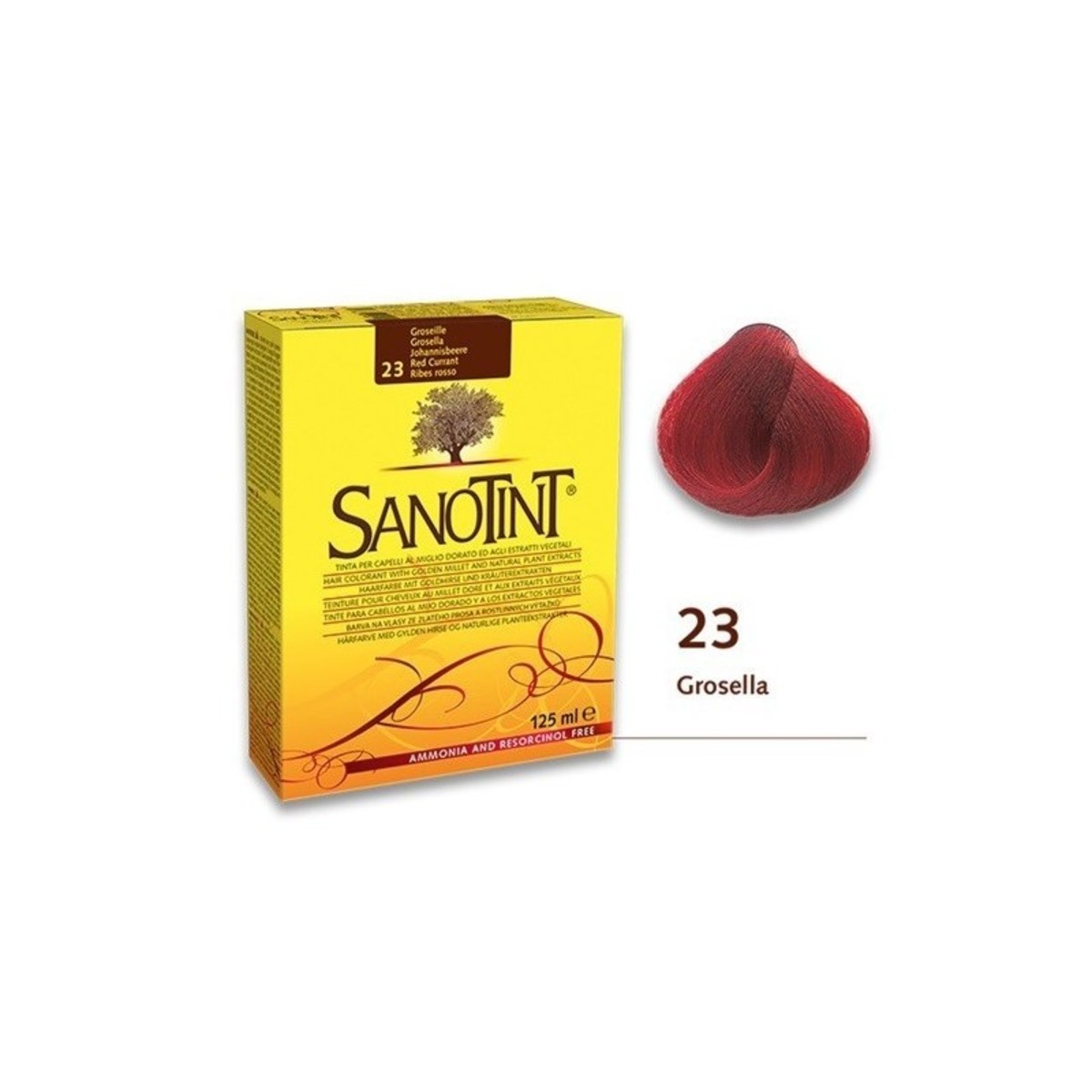 Sanotint Tinte Capilar Classic rosella – 23g