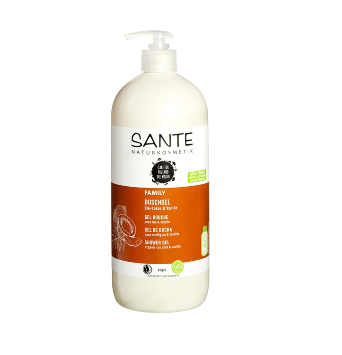 Sante Gel Ducha Coco & Vainilla – 950ml