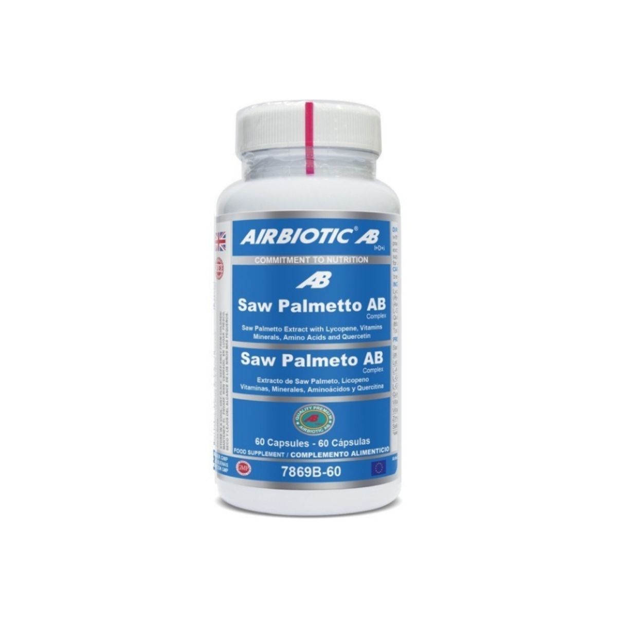 Saw Palmeto Ab Complex Perlas 90 Unidades Airbiotic