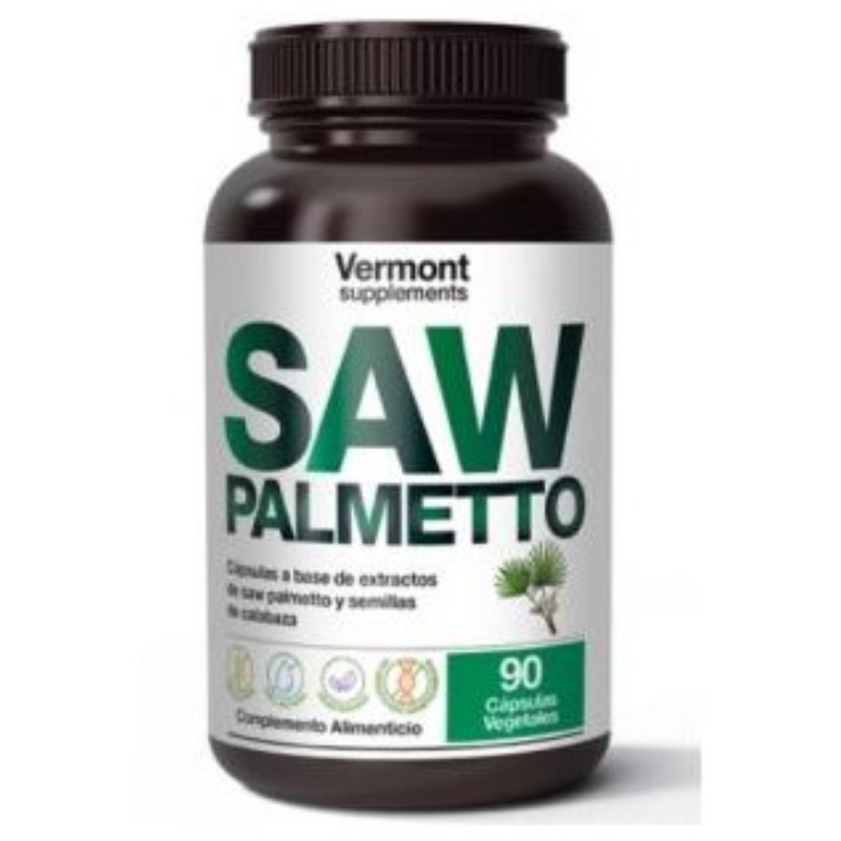 Saw Palmetto 90 cápsulas Vermont