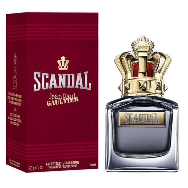 Scandal Pour Homme Eau De Toilette Refillable – Jean Paul Gaultier – 50ml