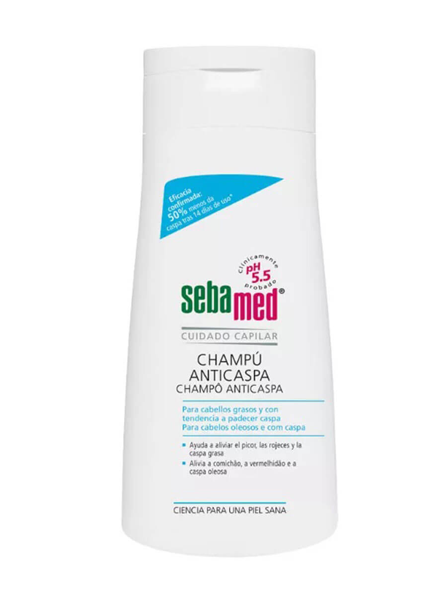 Sebamed champú anticaspa grasa 400 ml