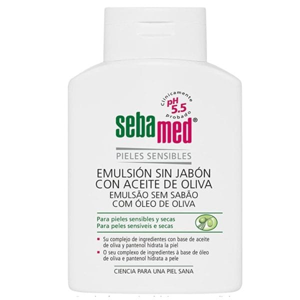 Emulsione Senza Sapone Gel Da Bagno Con Olio D'oliva Sebamed – 1000ml