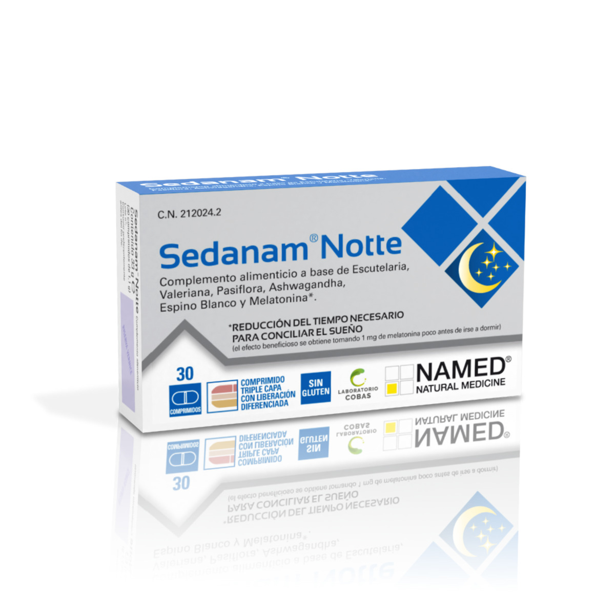 Sedanam Notte 30 Comprimidos Cobas