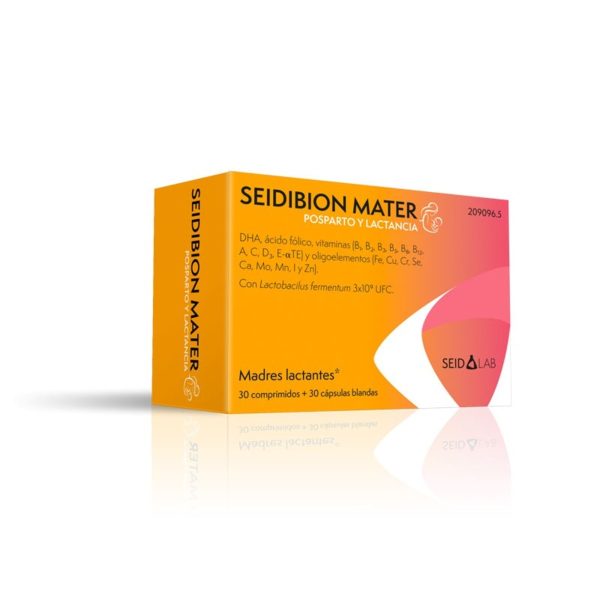Seid Lab Seidibion Mater post-partum et allaitement 30 comprimés + 30 capsules molles