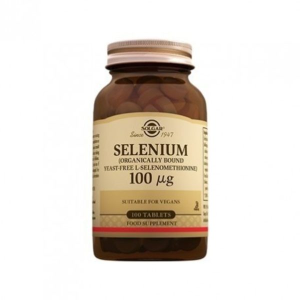 Selenio 100 mg 100 Tabletten Solgar