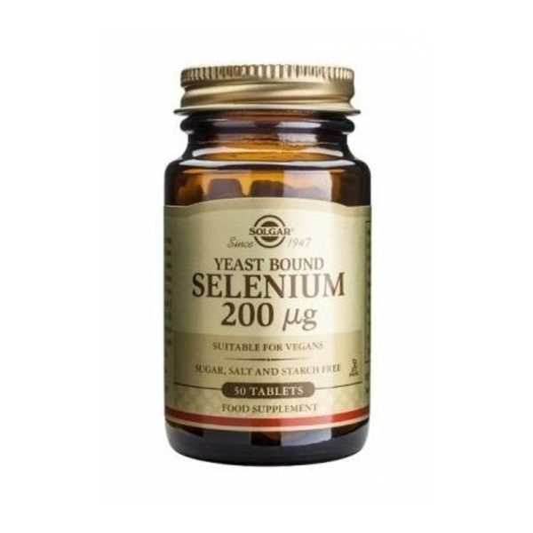 Selenio Sin Levadura 200 mg 100 Comprimidos Solgar