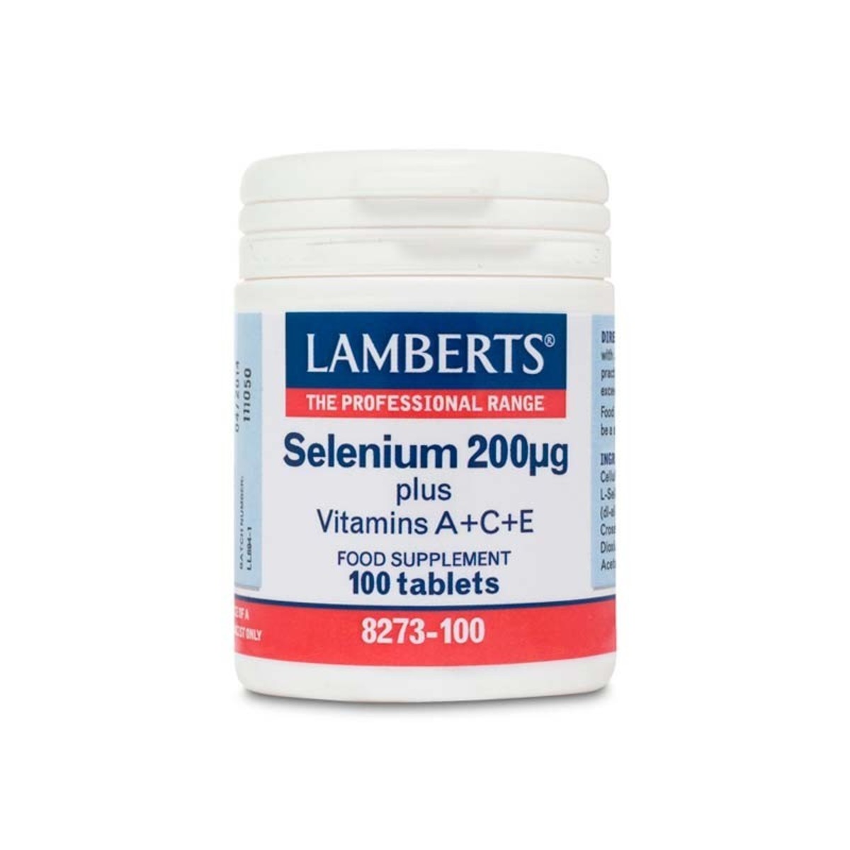 Selenio + Vitaminas A, C y E 100 Comprimidos Lamberts