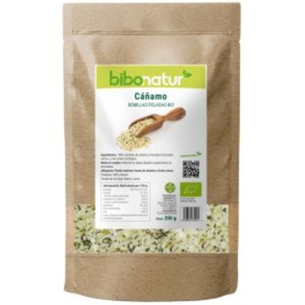 Graines de chanvre décortiquées Bio Bibonatur – 200g