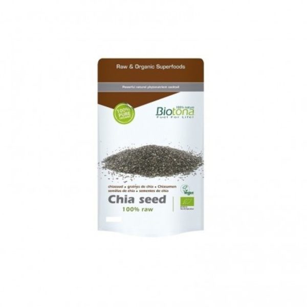 Graines de chia noire bio Biotona – 400g
