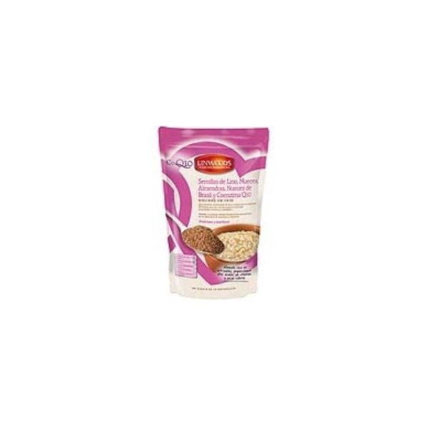Graines de lin amandes noix et noix du Brésil El Granero Q10 – 200g