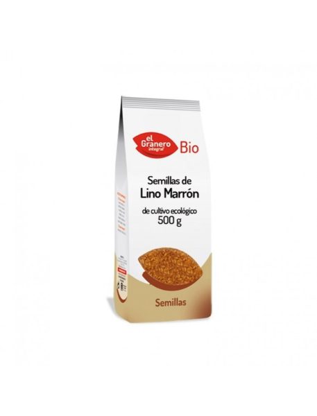Semi di Lino Marrone Bio Tostati El Granero – 500g