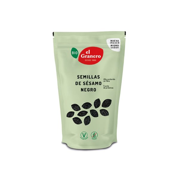 Graines de sésame noir bio El Granero – 200g