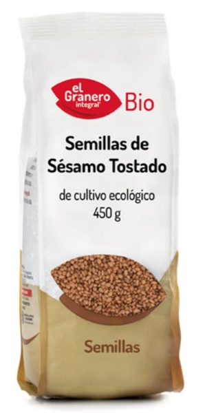 Graines de Sésame Toastées Bio Le Grenier Intégral – 450g
