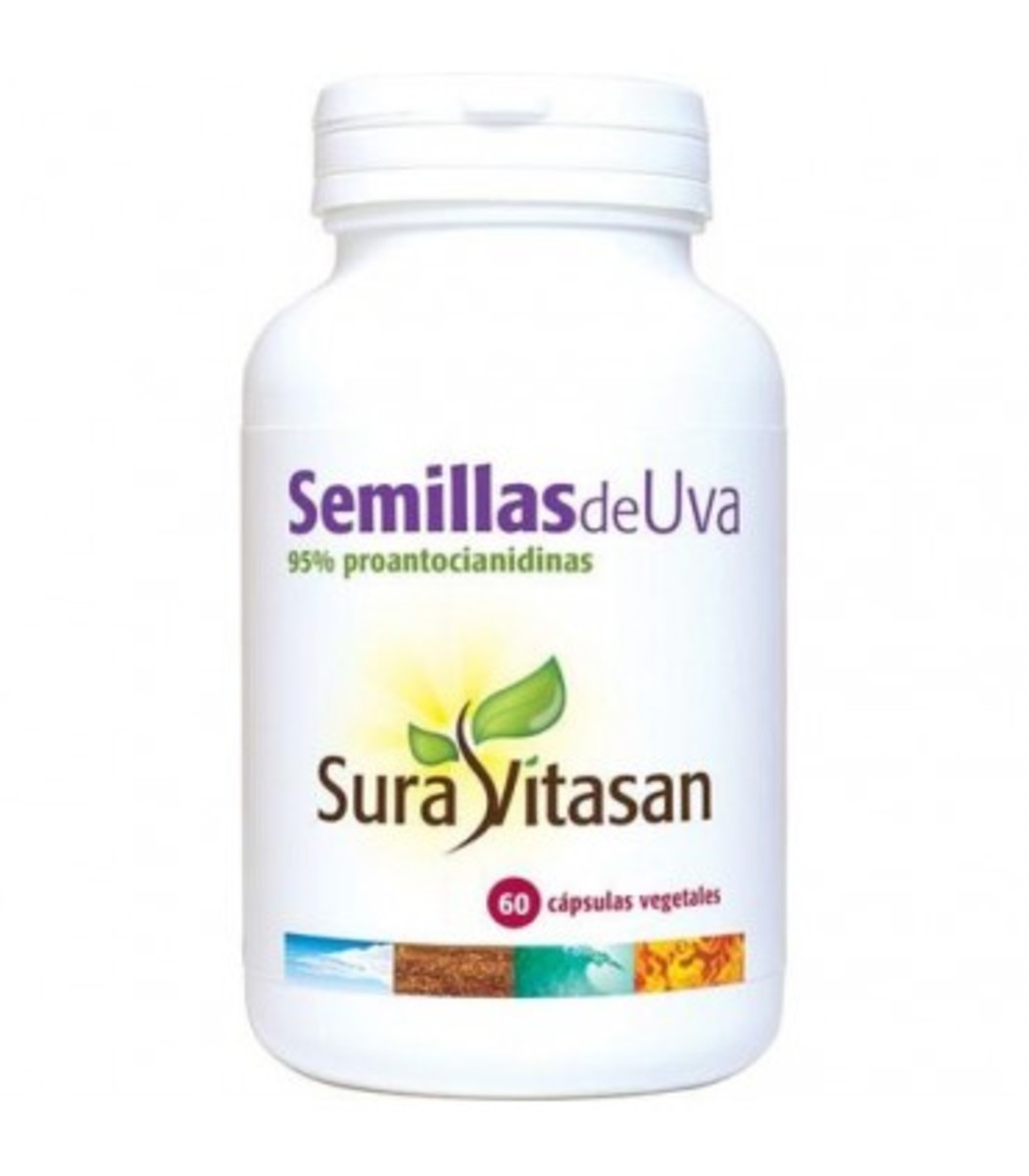 Semillas Uva Forte 60 Cápsulas Sura Vitasan