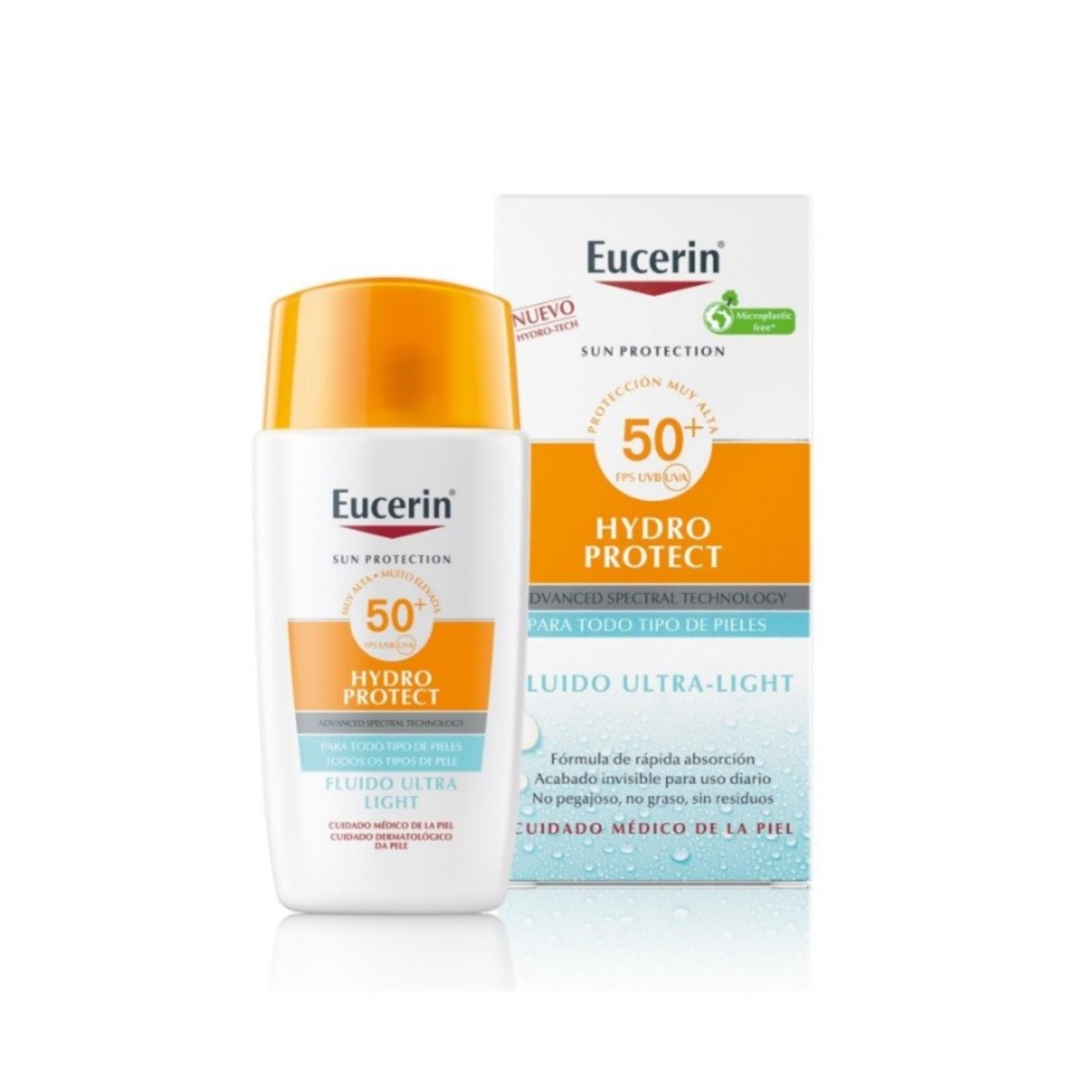 Sensível Proteger Sol Fluido Spf50+ Eucerin – 50ml