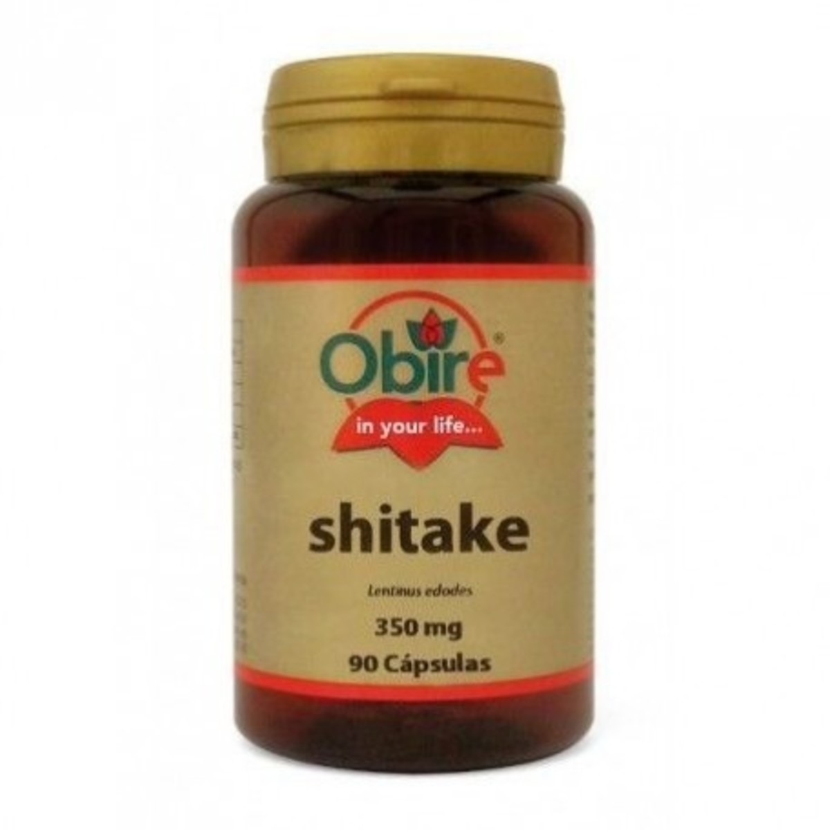 Shitake (Micélio) 350 mg 90 Cápsulas Obire