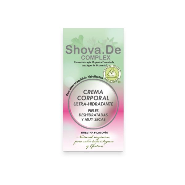 Shova.De Creme corporal ultra hidratante – 250ml
