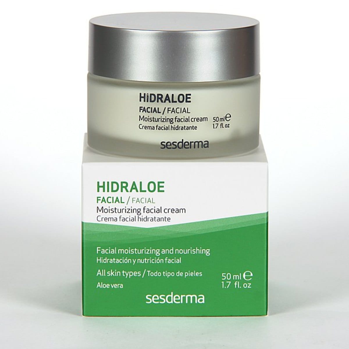 Siderma Hidraloe crème faciale hydratante – 50ml
