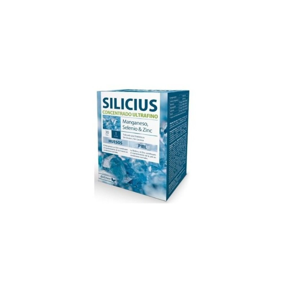 Silicius 30 Cápsulas Concentrado Ultrafino Dietmed