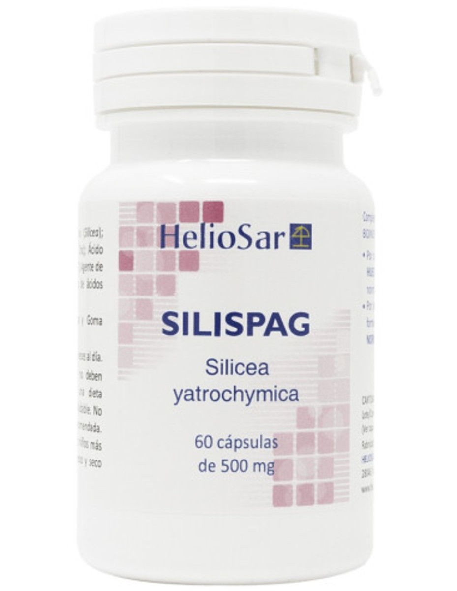 Silispag Silicea 60 cápsulas – Heliosar