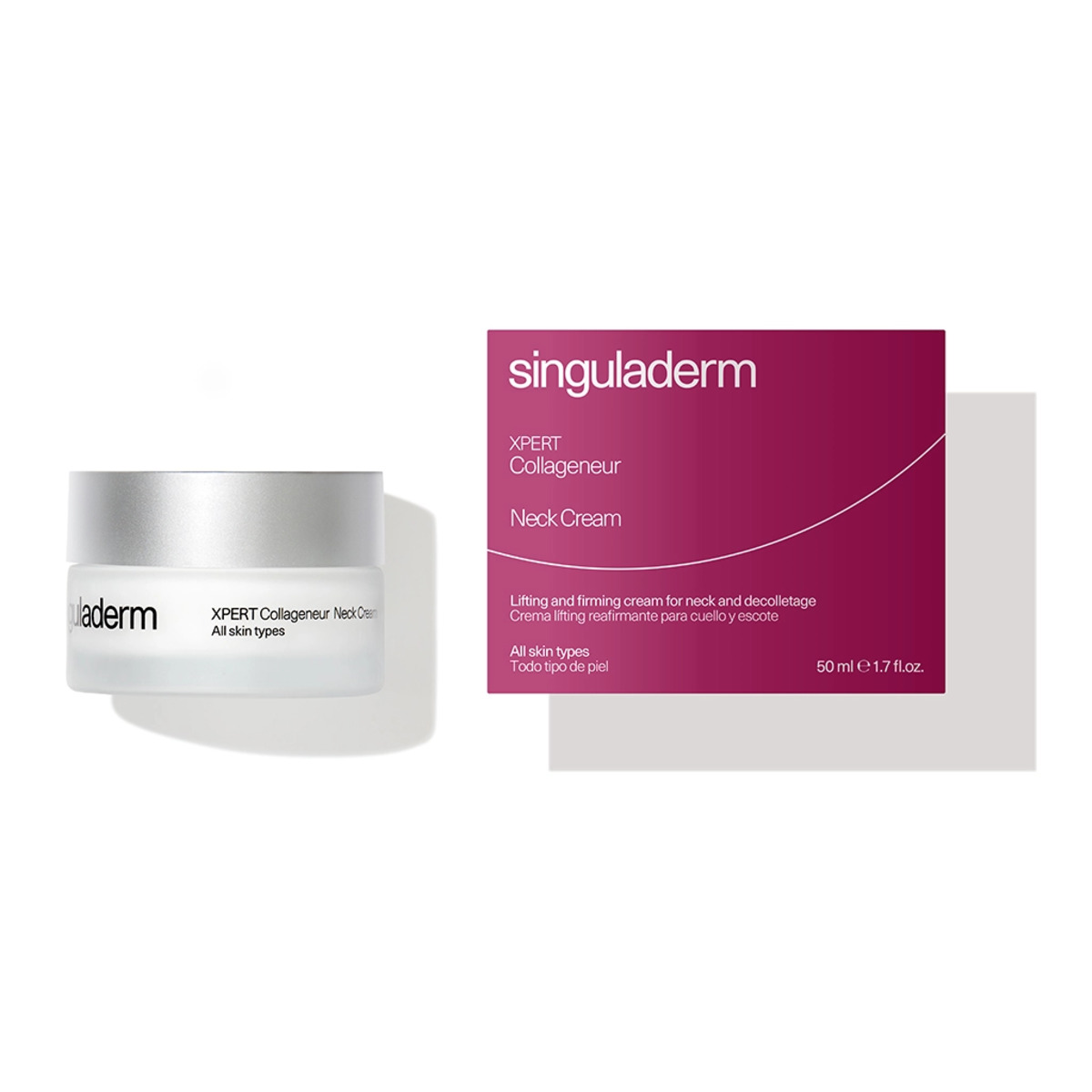 SINGULADERM XPERT COLLAGENEUR NECK CREAM 1 TARRO 50 ML