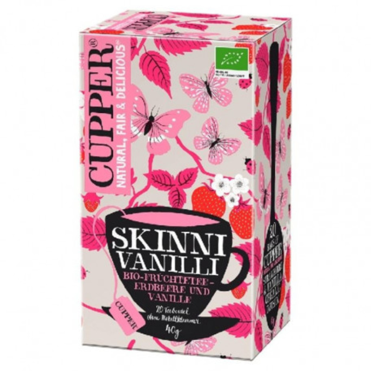 Skinni Vanilli Bio 20 Sachês Cupper