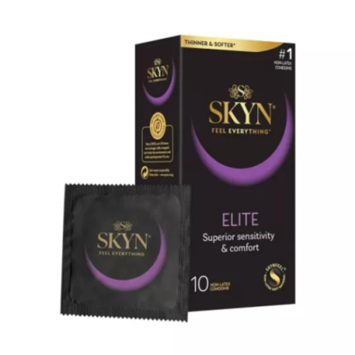 SKYN PRESERVATIVOS SIN LATEX 10 UNIDADES