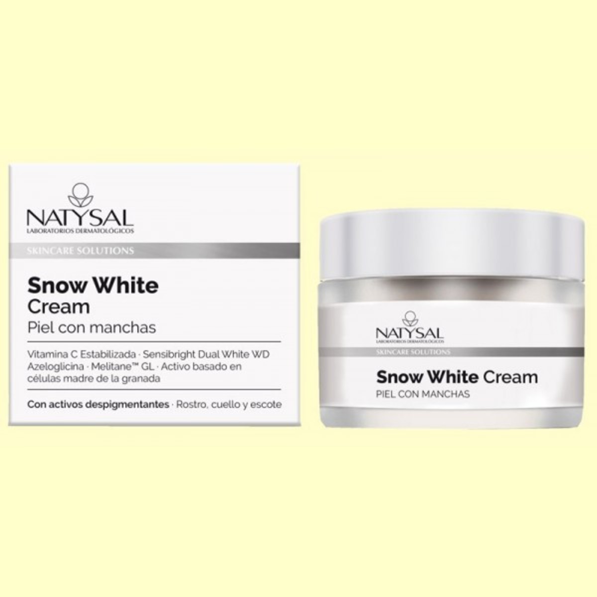 Snow White Cream Crema Antimanchas natysal – 50ml