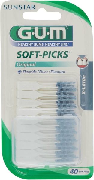 Soft Picks Gummifilamente Gum 636 M40 40 Einheiten Soft X-Large