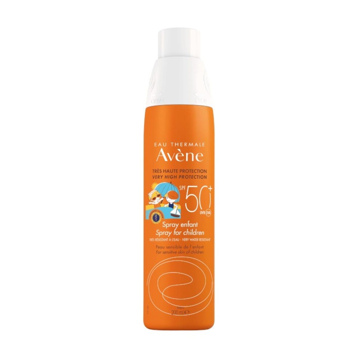 Solaire Alta Proteção Crianças FPS50+ Avene – 200ml