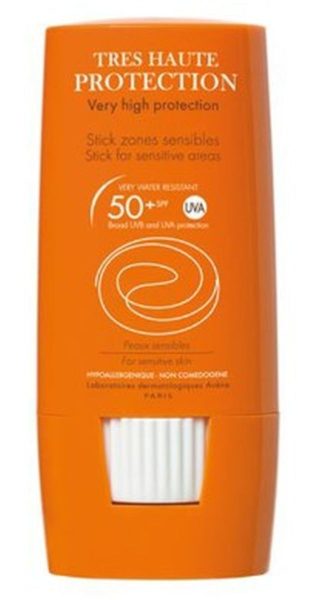 Solaire Haute Protection Stick für empfindliche Zonen Spf50+ – Avene – 8ml