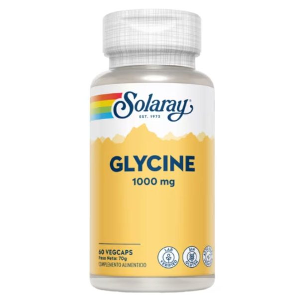 Solaray Glicine 60 capsule 1000 mg