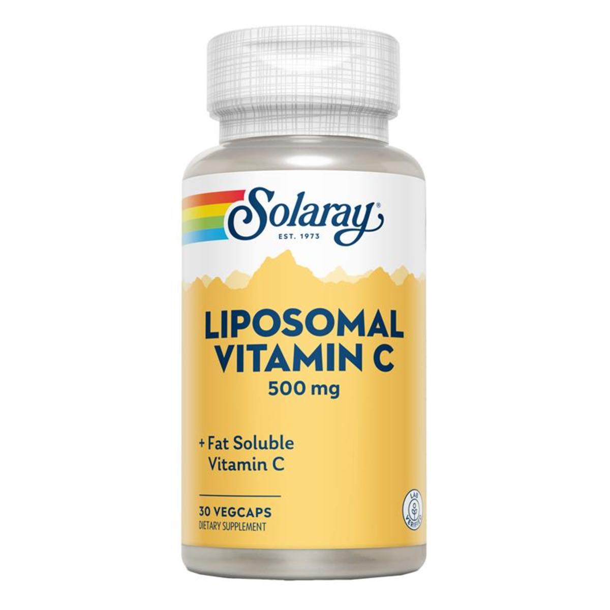 Solaray Liposomal Vitamina C 500 mg 30 cápsulas