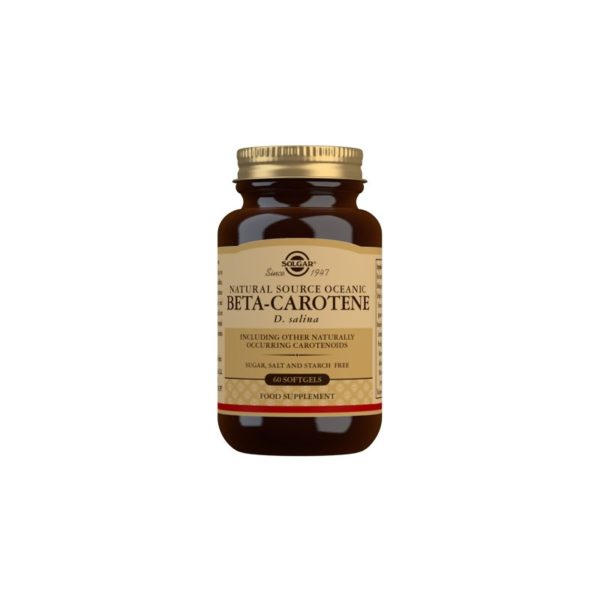 SOLGAR Beta Caroteno Oceânico 60 Cápsulas