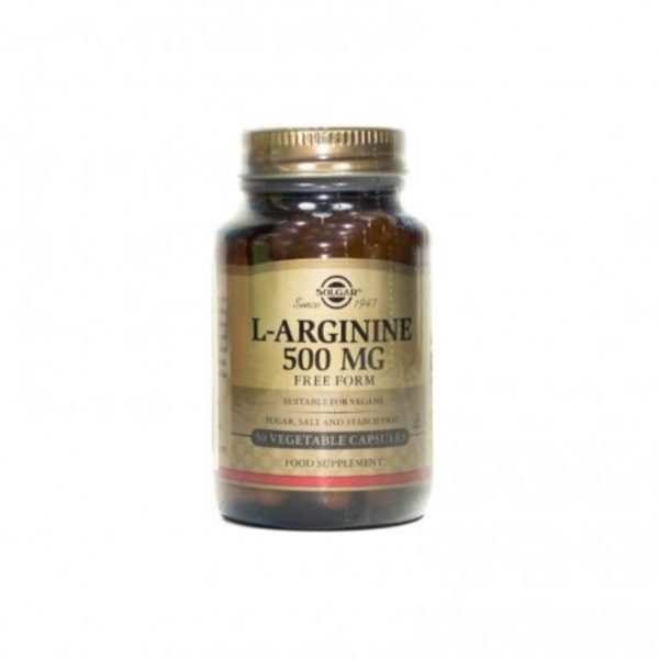 Solgar L-Arginina 500 mg 50 Capsule