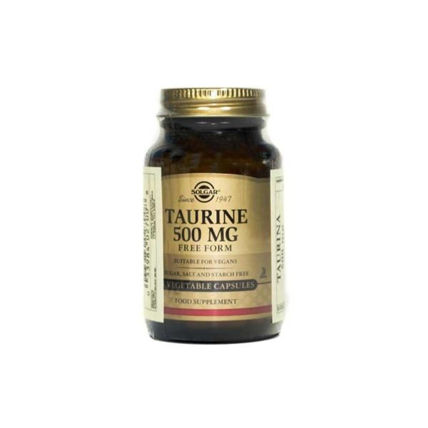 Solgar Taurina 500 mg 50 Kapseln