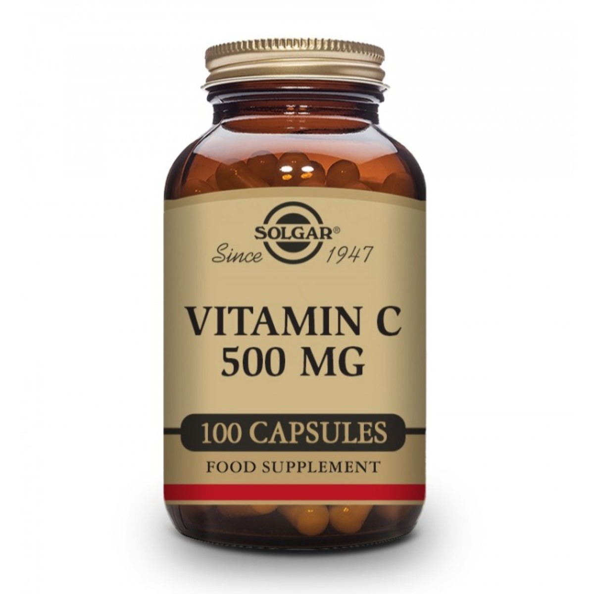 Vitamina C 500 Mg Cã¡Psulas Vegetales 100 U